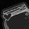 thumbnail image 3 of 20 pegatinas transparentes con forma de frasco de vidrio para álbum de recortes, 3 of 5