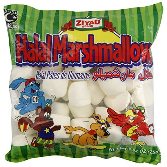 Ziyad Halal Marshmallows, 8.82 Ounce