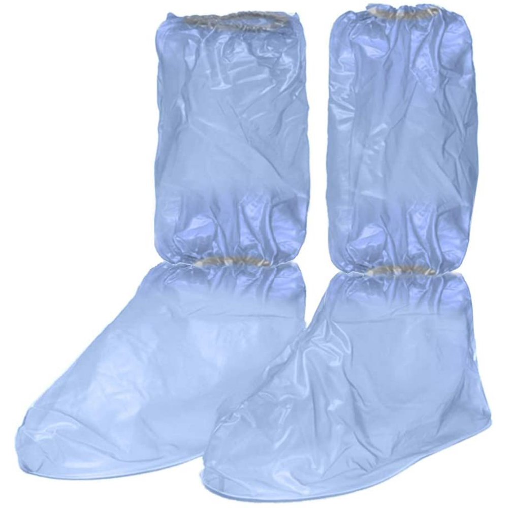 Polypropylene Laminated Shoe Covers. Pack of 50 Disposable Shoe Covers
