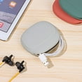 thumbnail image 3 of fastboy Headphone Storage Box Silicone Data Cable U Disk Organizer Coins Purse Case Washable Container Gifts Travel Office Gray, 3 of 6