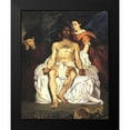 thumbnail image 2 of Manet, Edouard 12x14 Black Modern Framed Museum Art Print Titled - The Dead Museumist with Angels, 2 of 5