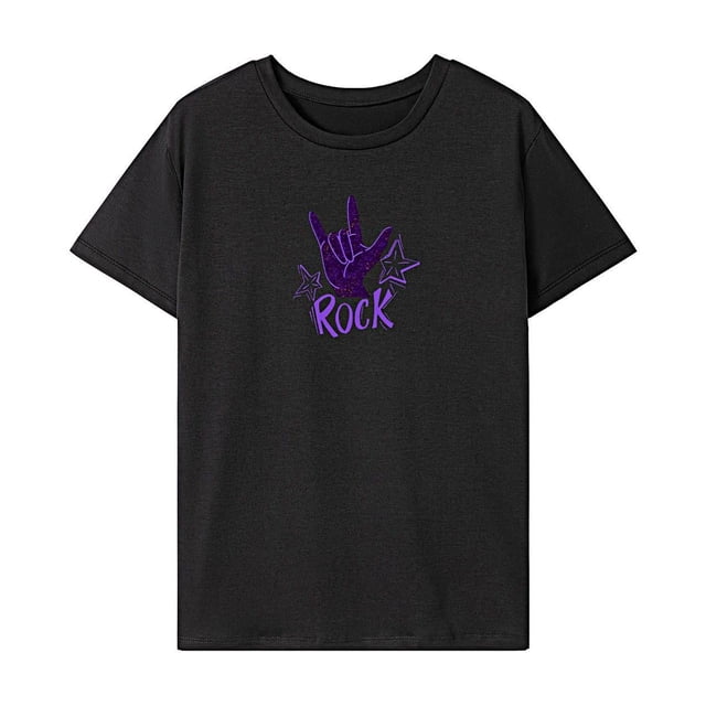 Camiseta de mujer Camiseta básica de ajuste regular suave de verano para uso diario Caminar Mujer XL