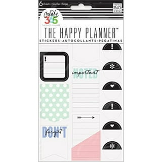 Me & My Big Ideas The Classic Happy Planner Feels Like Sunshine Value ct Stickers - 540 ct