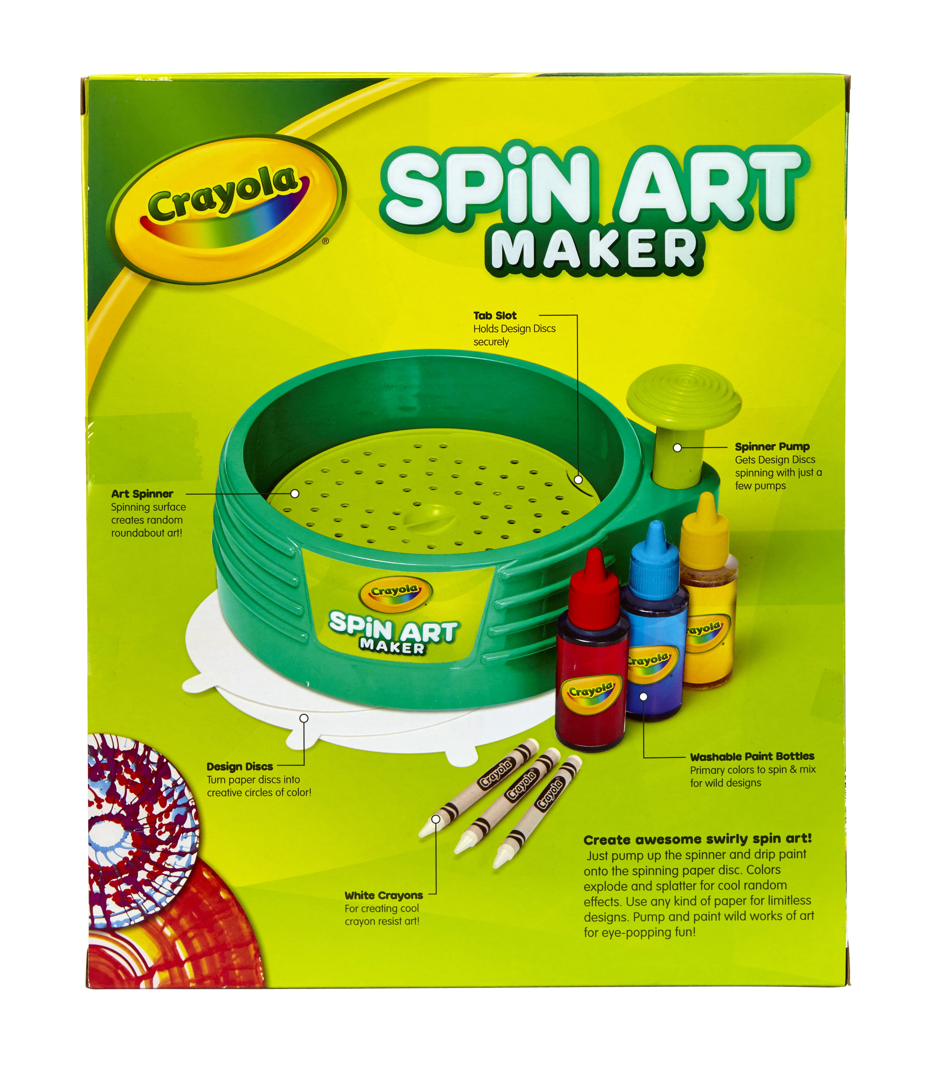 spinning paint toy