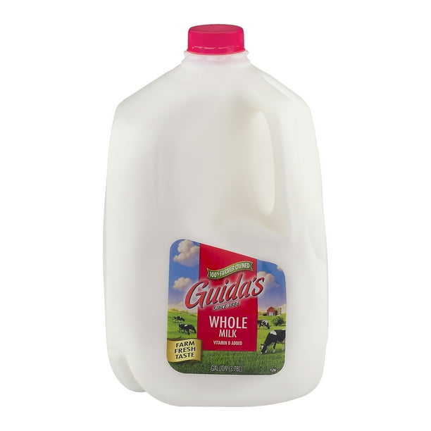 Guida's Whole Unflavored Milk, 1 Gallon