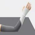 thumbnail image 2 of Coofit Cooling Arm Sleeves Elastic - Soft Sun Protection Arm Covers Summer Arm Sleeves, 2 of 7