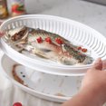 thumbnail image 3 of Plaque de Cuisson à la Vapeur pour Poisson, Récipient de Cuisson à la Vapeur Design avec Trou Multifonctionnel pour la Maison, 3 of 8
