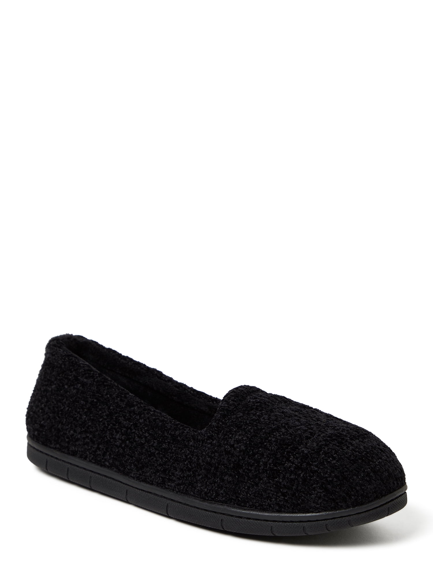 DF by Dearfoams Women’s Chenille Closed Back with Embroidery Slippers ...