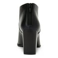 thumbnail image 2 of STYLE & COMPANY Womens Black Cushioned Monyaa Almond Toe Block Heel Zip-Up Booties 8.5 M, 2 of 4