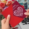 thumbnail image 6 of C3492VDG Funny Valentine's Day Greeting Card 'Vector Heart' with Envelope by NobleWorks, 6 of 6