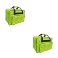 thumbnail image 1 of Yuarrent Bolsa portátil impermeable y unisex bolsa de costura bolsillos capacidad de almacenamiento sin hilo unisex rosa verde Verde 2Conjunto, 1 of 1