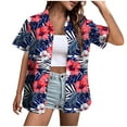 thumbnail image 2 of Bogo Summer Tank Tops For Women 2025 Vacation Trendy Womens Tops Dressy Casual Short Sleeve Womens Blouses Casual Cotton Cute T Shirts For Women Graphic Teen, 2 of 5