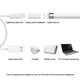 thumbnail image 2 of Adaptador de carga de 8 pines Conector hembra a hembra para iPad Pro Apple Pencil, 2 of 4