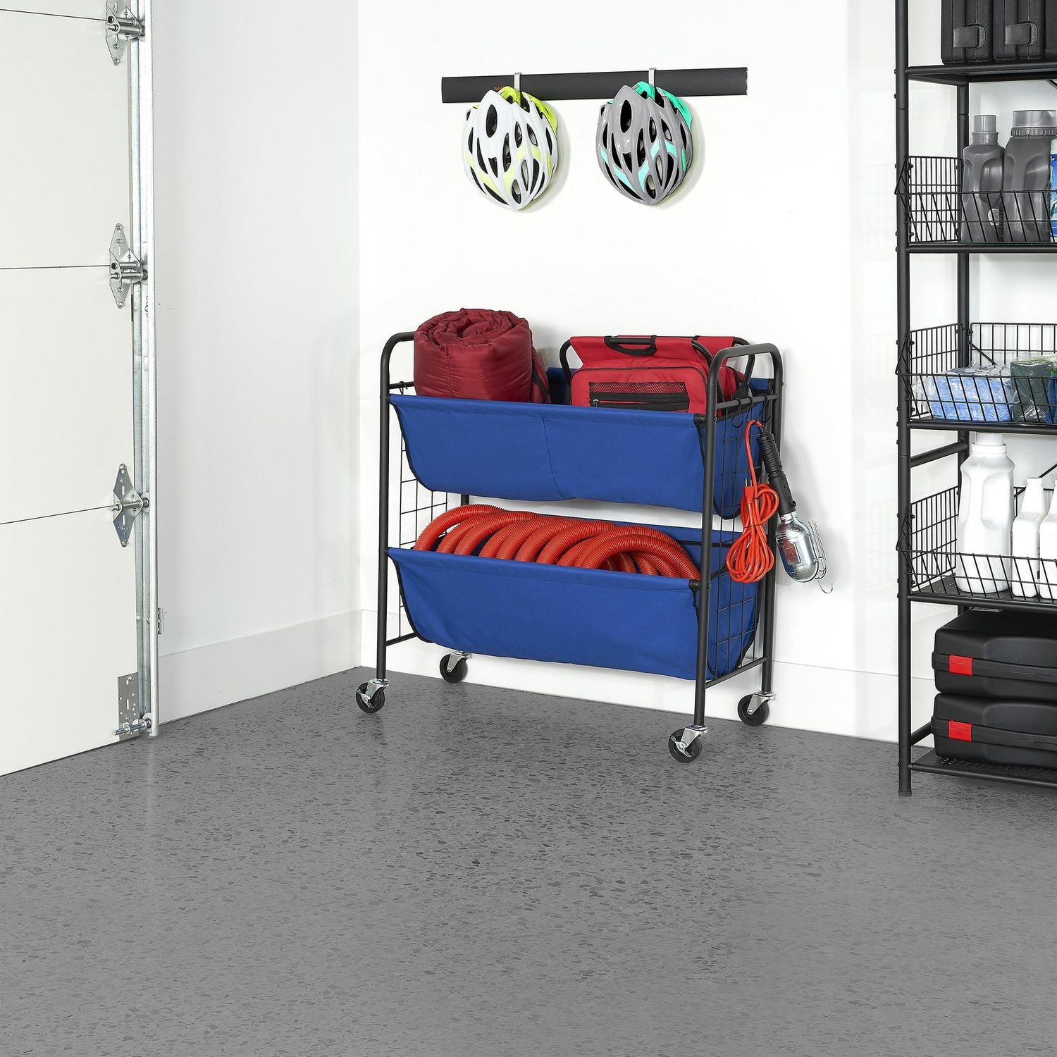 neatfreak! 2 Tier Garage Organizer with Casters