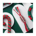 thumbnail image 3 of Christmas Set Pet Cotton Rope Toys Teeth Cleaning 7 Pieces Dog Rope Toys Christmas Chewing Training Very Good, 3 of 5