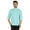 Light Blue, variant on Bestman Formal Front Button Placket Solid Shirts For Mens Long Sleeve Regular Fit Shirt