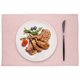 thumbnail image 4 of Manteles individuales de lino lavables para mesa de comedor, manteles individuales de doble capa, 4 Uds., 4 of 6