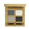 Antonym Cosmetics Natural Quattro Eyeshadow, to the Moon and Black, 0.21 oz