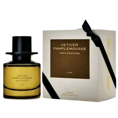 Zara Emotion Vetiver Pamplemousse Elixir Perfume Eau de Parfum by Jo Malone Unisex Woody Amber Fragrance with Mandarin Freshness 60ml (2.3 fl. oz)