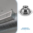 thumbnail image 6 of OFFIGAM Stainless Steel Kitchen Vent Hood Cap Lightweight Exhaust Cover for Home Ventilation, 6 of 8
