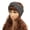 Dark Gray, variant on GIJNRIUIUA Under $5 Cute Headbands Sales Today Warm Winter Headbands for Women Cable Crochet Turban Ear Warmer Headband Gifts 1Pack