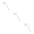 thumbnail image 1 of letairis Stainless Steel Mirror for Checking Eyelash Applying Tools Extension Silver 3PCS, 1 of 6