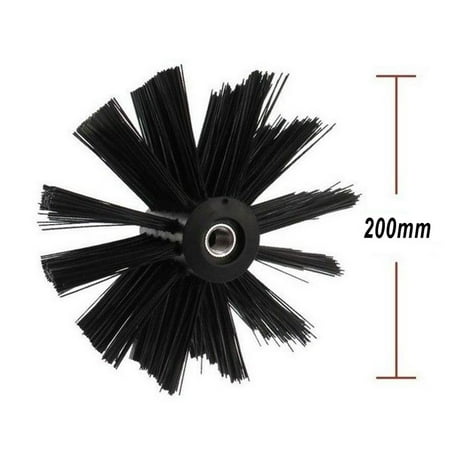 

200mm Dryer Vent Cleaning Brush Chimney Lint Remover Bristle Head Nylon