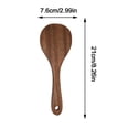 thumbnail image 4 of NOVELAR Ebony Wood Cooking Utensils Set, Ergonomic Handles for Sauteing and Baking, Essential Tools for Everyday Meal Prep, 4 of 7