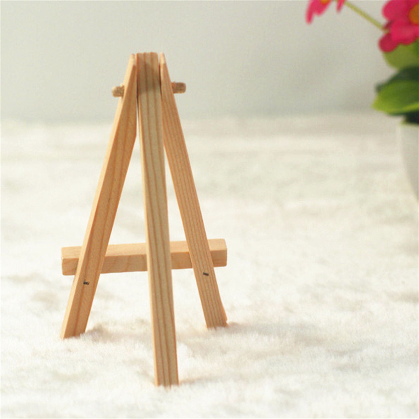 20 Pcs Small Easel Easels Small Table Easels Triangles Stand Easel Picture Frame Holder for Desktop Painting Photos