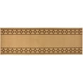 thumbnail image 5 of Custom Size Rug Runner Skid Resistant Backing Bordered Rug Runner Chain Border Beige Color Cut to Size Roll Runner Rugs By Feet Customize in USA Facility, 5 of 6