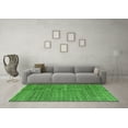 thumbnail image 3 of Ahgly Company Indoor Square Abstract Green Modern Area Rugs, 8' Square, 3 of 4