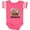 Football Pink and White, variant on Inktastic Construction Future Contractor Boys or Girls Baby Bodysuit