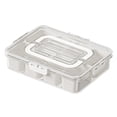 thumbnail image 3 of AMLESO Divided Serving Tray with Lid and Handle 8 Compartment for Candy Nuts Fruits, 3 of 8