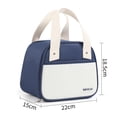 thumbnail image 6 of PRIYAL Insulated Lunch Bags for Women, Cute Quilted Lunch Box, Lightweight Puffy Padded Waterproof Lunch Tote, Reusable Lunch Cooler for Work Picnic Travel, 6 of 9