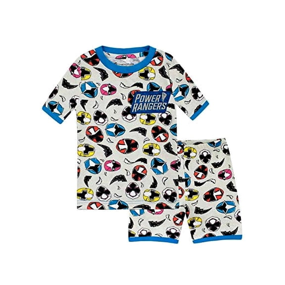 Power Rangers Boys' Ninja Steel Pajamas Size 5 Multicolored