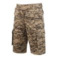 thumbnail image 1 of Pantalones Cortos Tipo Cargo De Camuflaje Liso Con Múltiples, 1 of 6