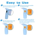 thumbnail image 3 of Portable Breath Alcohol Tester with 10 Mouthpieces, Professional Alcohol Tester with Backlight LCD Screen ,blue ,Accuracy High, 3 of 7