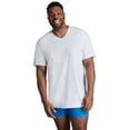 thumbnail image 2 of Fruit of the Loom Premium Tall Men's V-Neck Undershirts, 6-Pack, 2 of 9