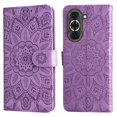 thumbnail image 1 of Funda tipo cartera GANGXUN para Huawei Nova 10 , diseño girasol, cuero PU, soporte, cierre magnético, tarjetero, 1 of 5
