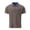 Dark Gray, variant on Men'S Color Block Collared Polo Shirt With Chest Pocket Short Sleeve Casual Tops For Summer Daily Wear And Business Casual,White,XL