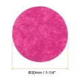 thumbnail image 2 of 100uds Redondos Fieltro Círculos Unique Bargains 30mm 1-1/4 Artesanía Fieltro Almohadillas No-Tejida Tela Almohadilla para Bricolaje Corte Proyectos Artesanía Acabado Rosa Rojo, 2 of 5