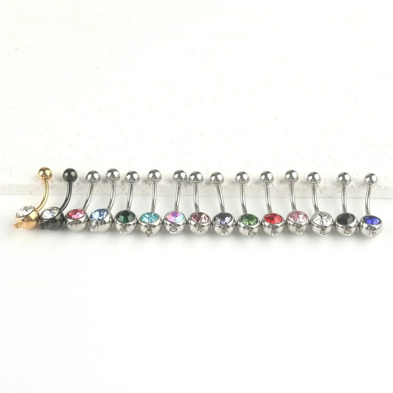Belly button ring making supplies discount