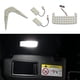 thumbnail image 2 of Kit de bombillas para lámpara de mapa de cabina de lectura de luz Interior de techo de coche Compatible con Toyota, 2 of 5
