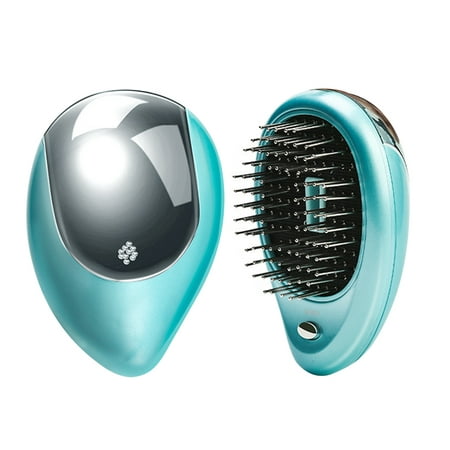 Portable Electric Ionic Hairbrush in Beauty Anti-static Mini Hair Brush Massage Comb