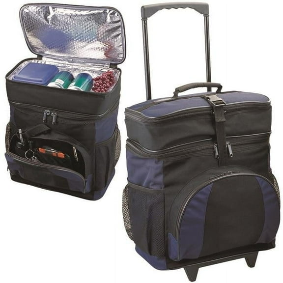 Debco CB2315 Cooler Bag on Wheels - Navy / Black with Black Highlights