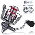 thumbnail image 1 of Sougayilang Fishing Reel 9＋1BB Spinning Reel with Smooth 6.2:1 Gear Ratio for Bass Trout Fishing, 1 of 8