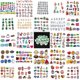 thumbnail image 2 of Juego de dijes de cocodrilo para niños, alfabeto, animales, comida, plantas, accesorios de PVC, sandalias, decoraciones, Jibz, regalo de Navidad, 25 tipos, 2 of 4