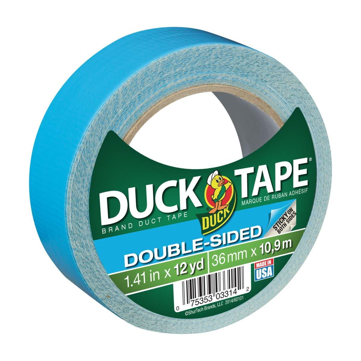 Duck Brand 240200 Double Sided Duct Tape 14 Inch By 12 Yards Single