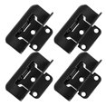 thumbnail image 3 of Shisuyan Kitchen Cabinet Hinges Black Cold Rolled Steel For Kitchens 4Pcs, 3 of 8