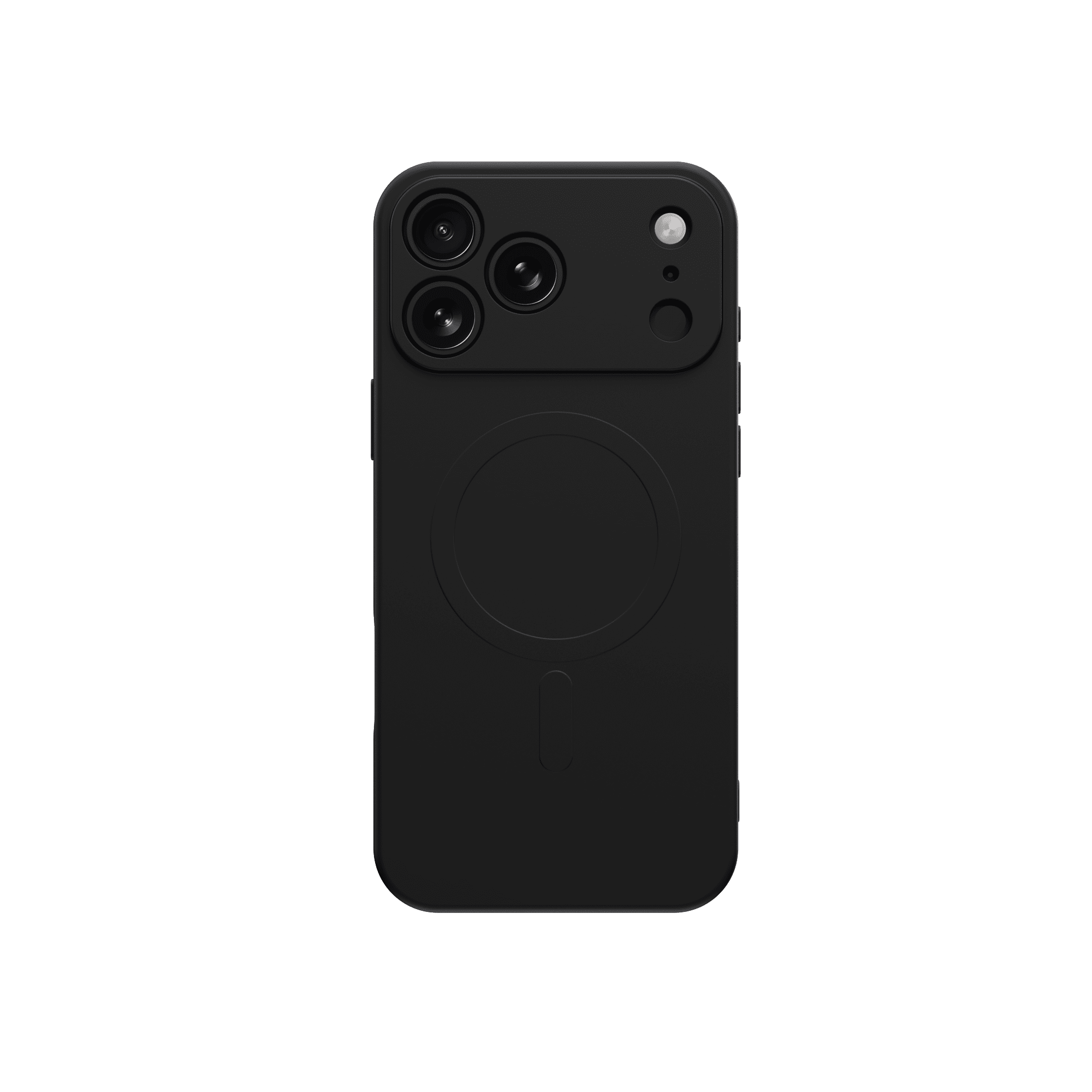 Onn iPhone 17PM étui en silicone compatible avec Magsafe, protection sur 4 côtés, protection contre les chutes de 1,5 m